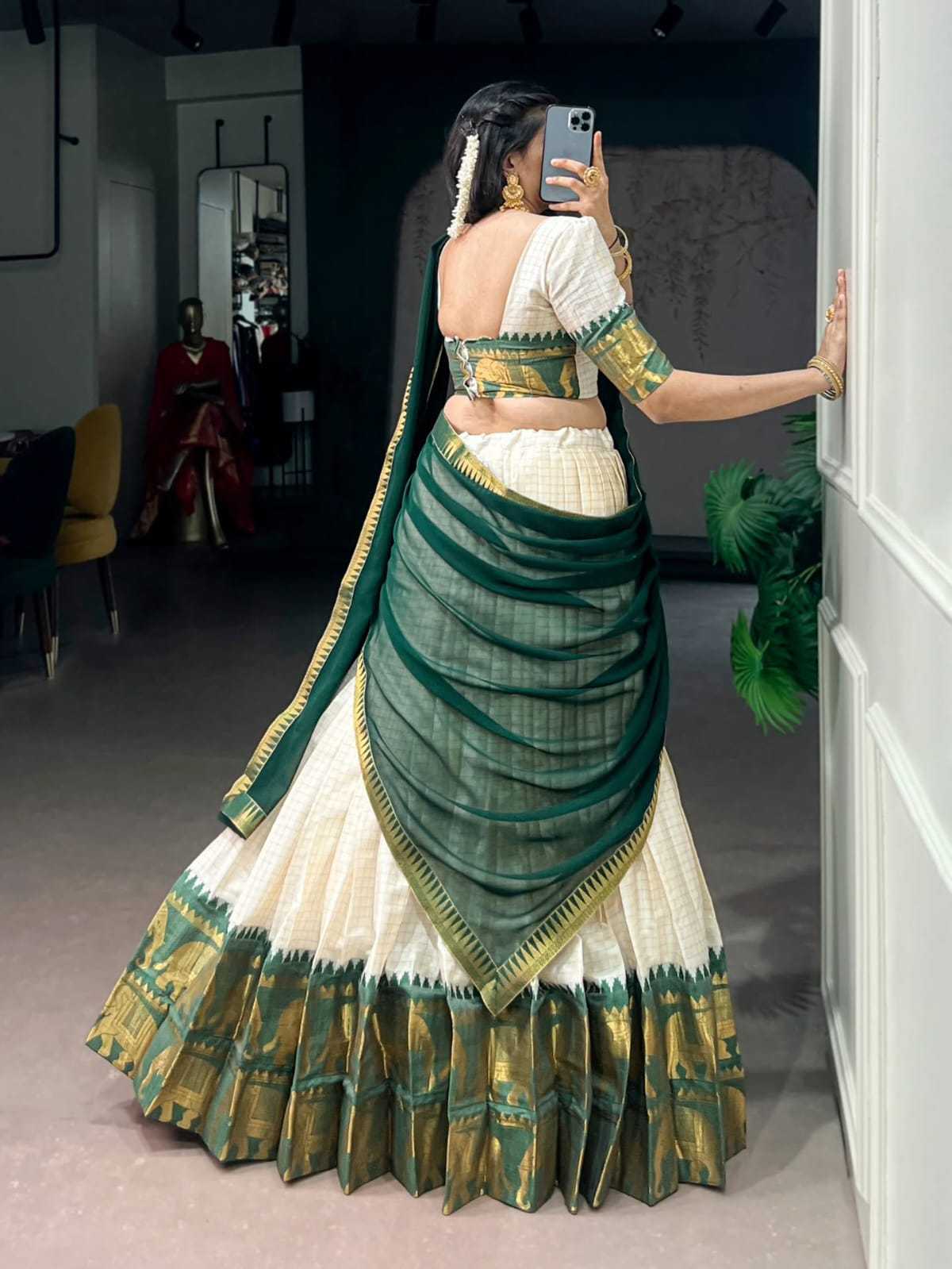 YNF Wholesale Poly Cotton Designer Lehenga Choli KESH668 Chex | Surat Manufacturer