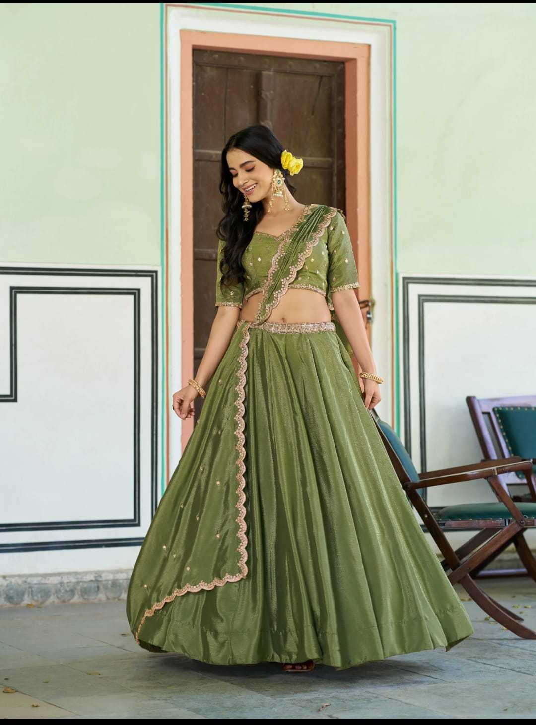 YNF Wholesale Chinon Silk Designer Lehenga KESH668 Non | Surat Manufacturer