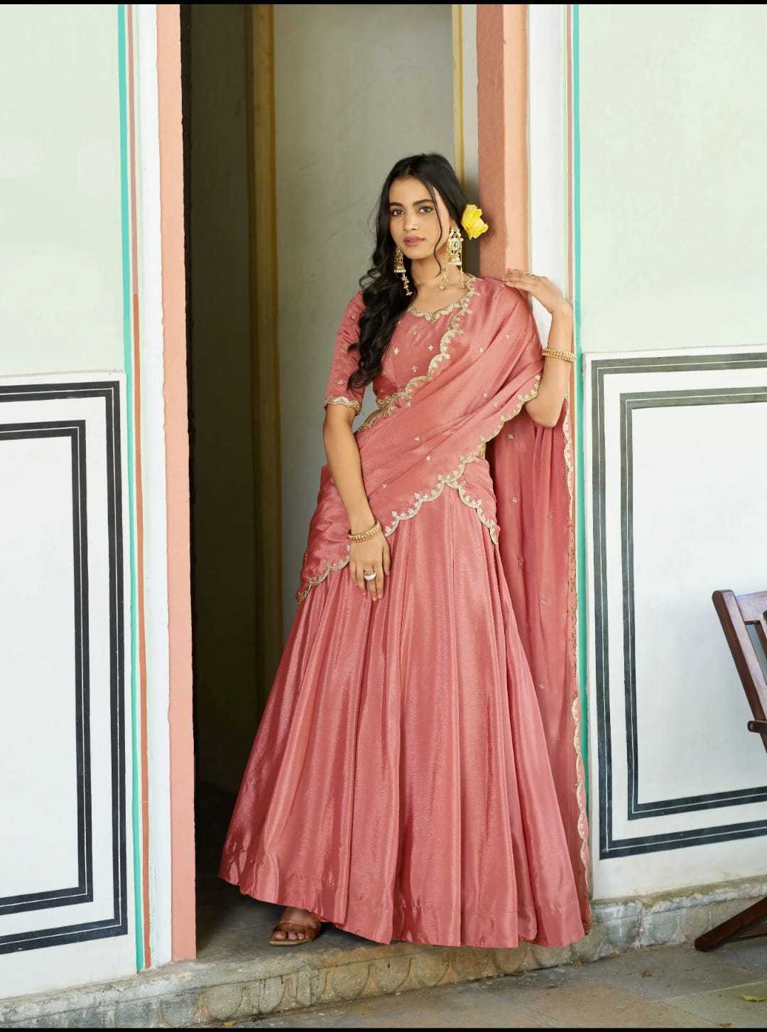 YNF Wholesale Chinon Silk Designer Lehenga KESH668 Non | Surat Manufacturer