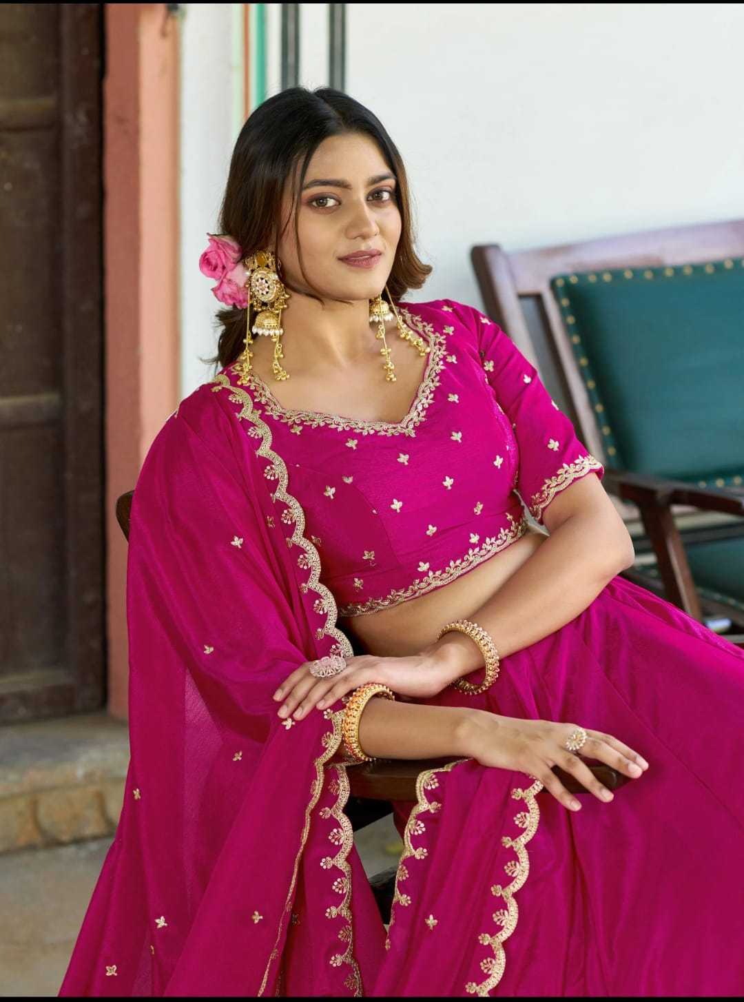 YNF Wholesale Chinon Silk Designer Lehenga KESH668 Non | Surat Manufacturer