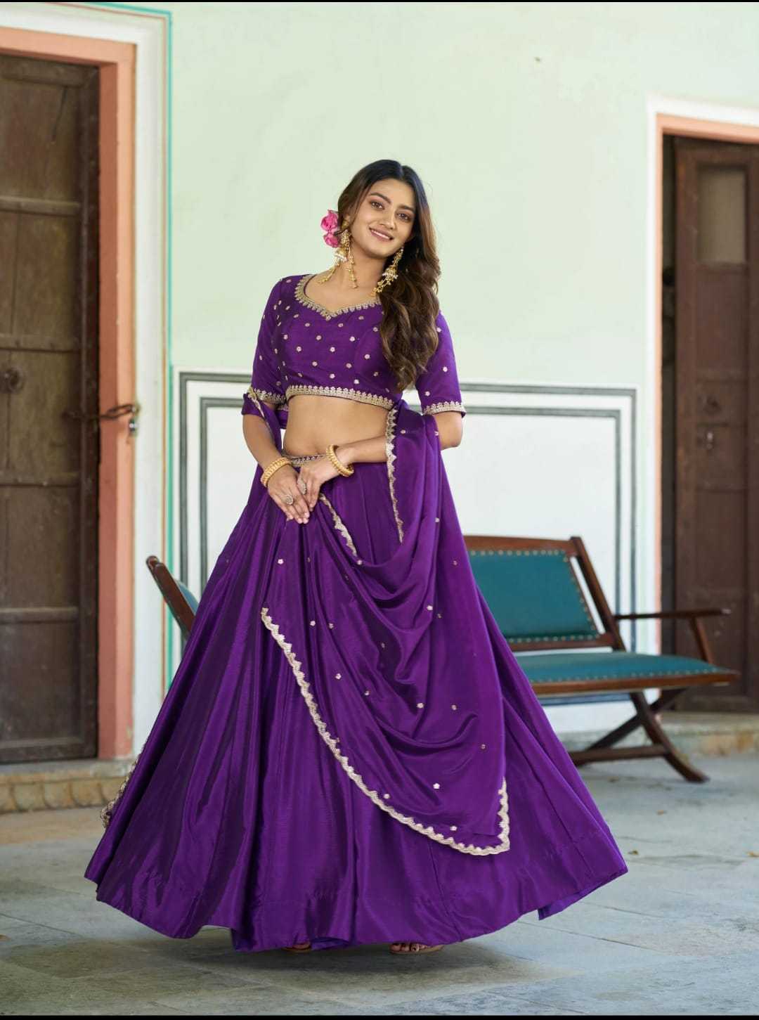 YNF Wholesale Chinon Silk Designer Lehenga KESH668 Non | Surat Manufacturer
