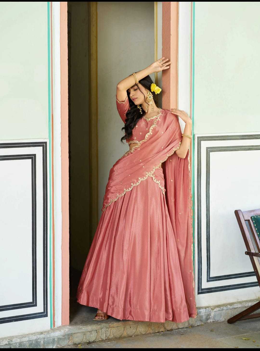 YNF Wholesale Chinon Silk Designer Lehenga KESH668 Non | Surat Manufacturer