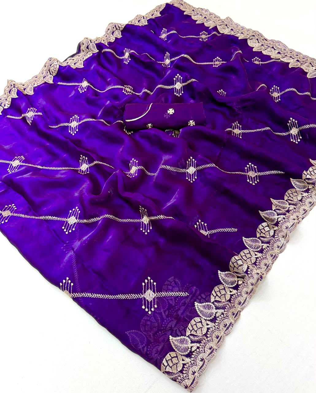 YNF Wholesale Space Silk Designer Silk Sarees  | Surat Manufacturer