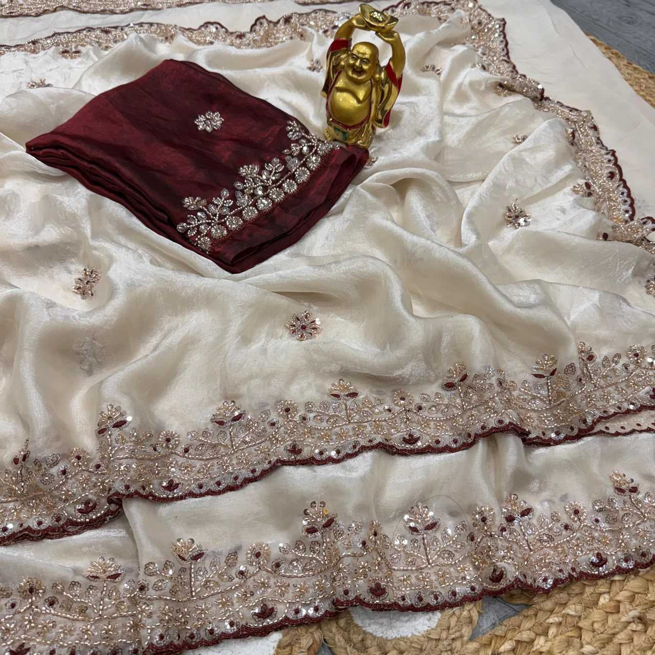 YNF Wholesale Crunchi Designer Sarees  | Surat Manufacturer