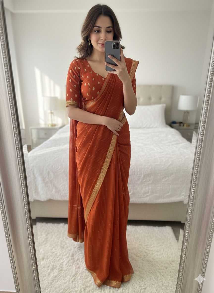 YNF Wholesale Premium Georgette Designer Sarees KESH671 Amrita | Surat Manufacturer