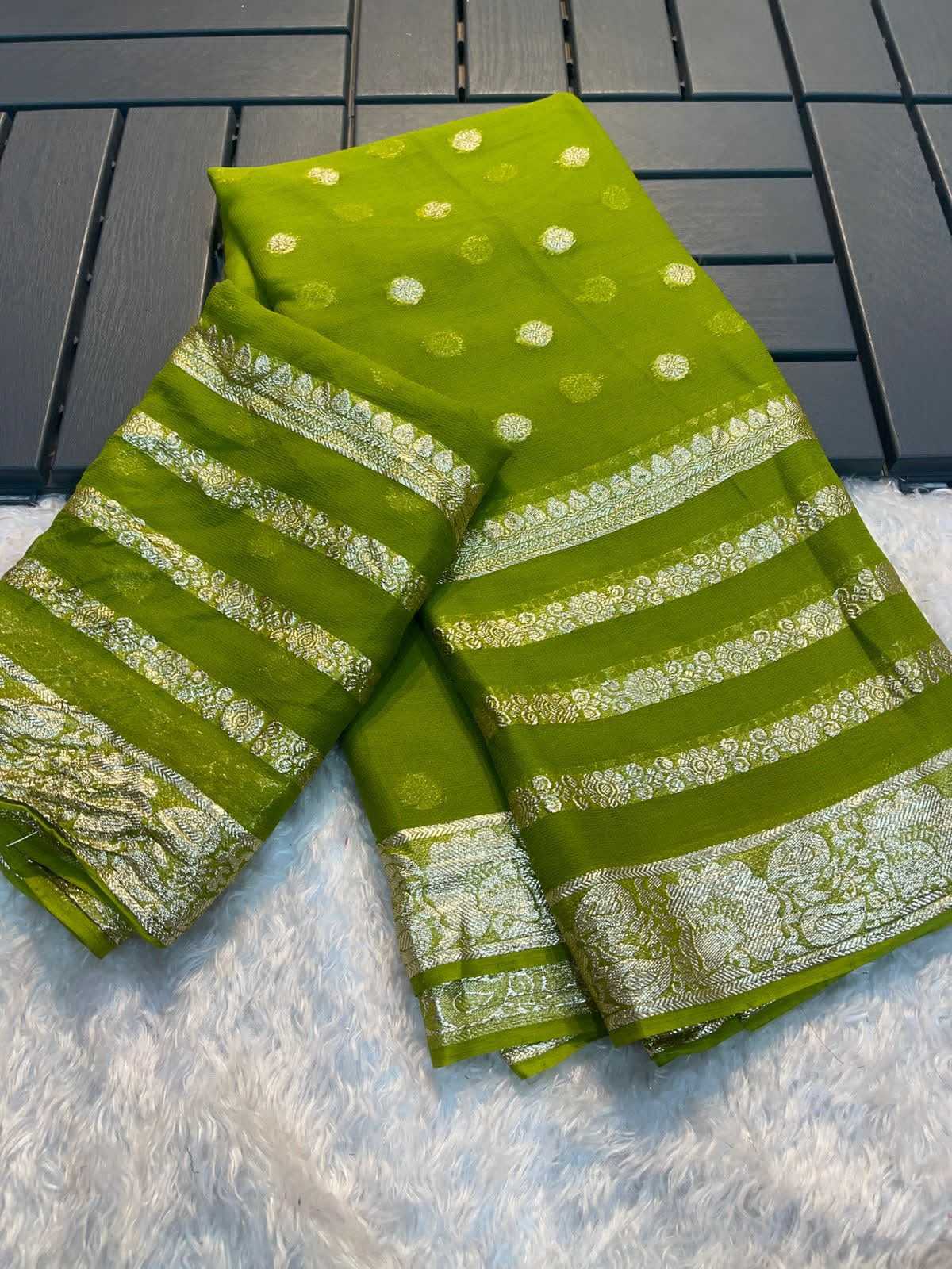 YNF Wholesale Georgette Ready To Wear Sarees KESH671 Avantika | Surat Manufacturer