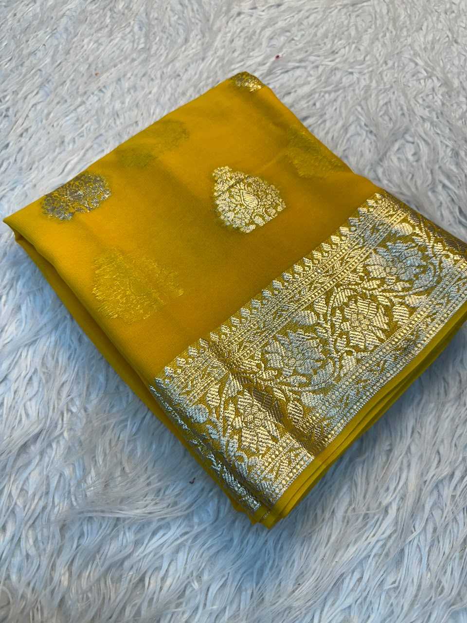 YNF Wholesale Georgette Ready To Wear Sarees KESH671 Devika | Surat Manufacturer