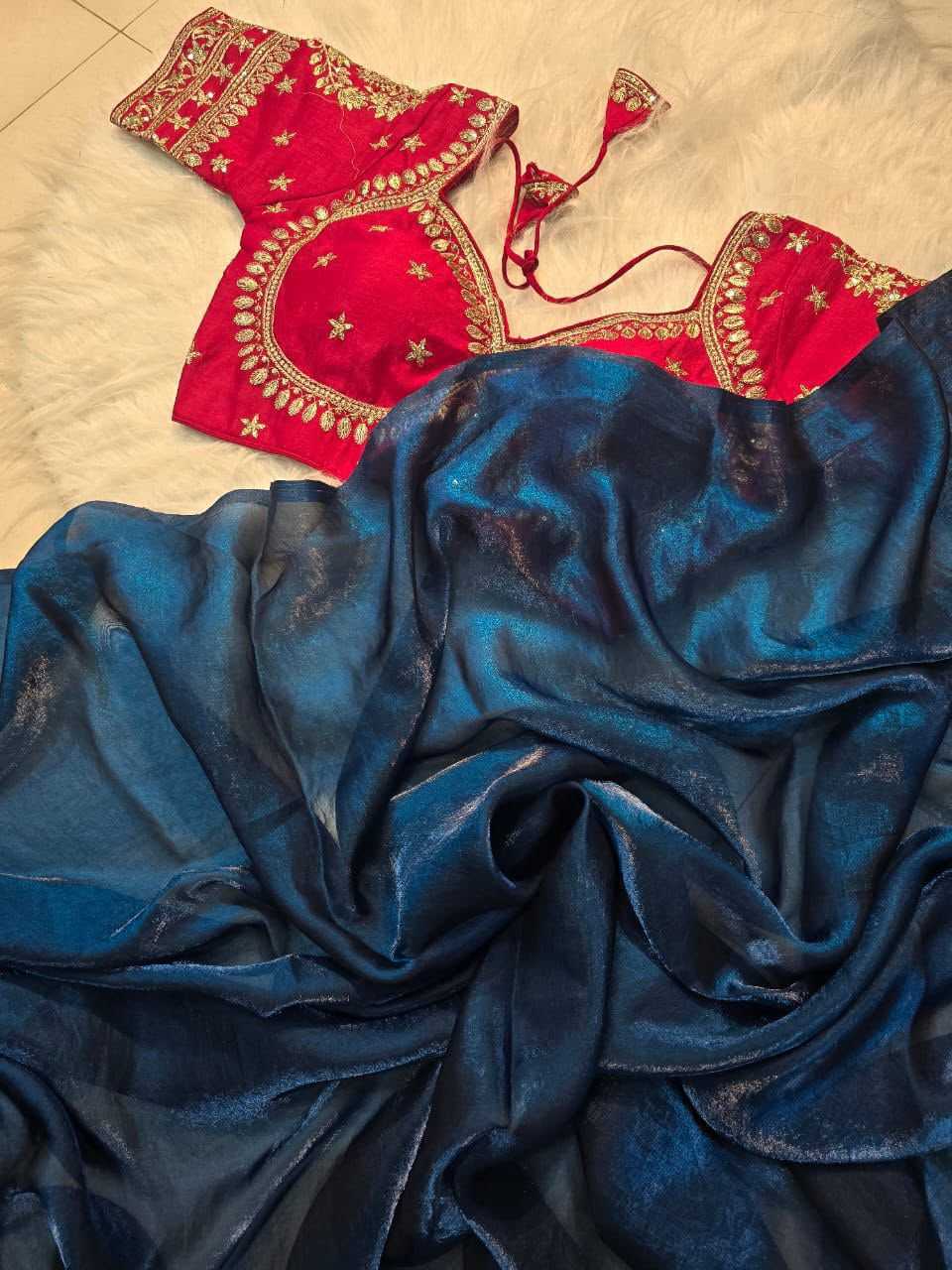YNF Wholesale Space Silk Chanderi Sarees  | Surat Manufacturer