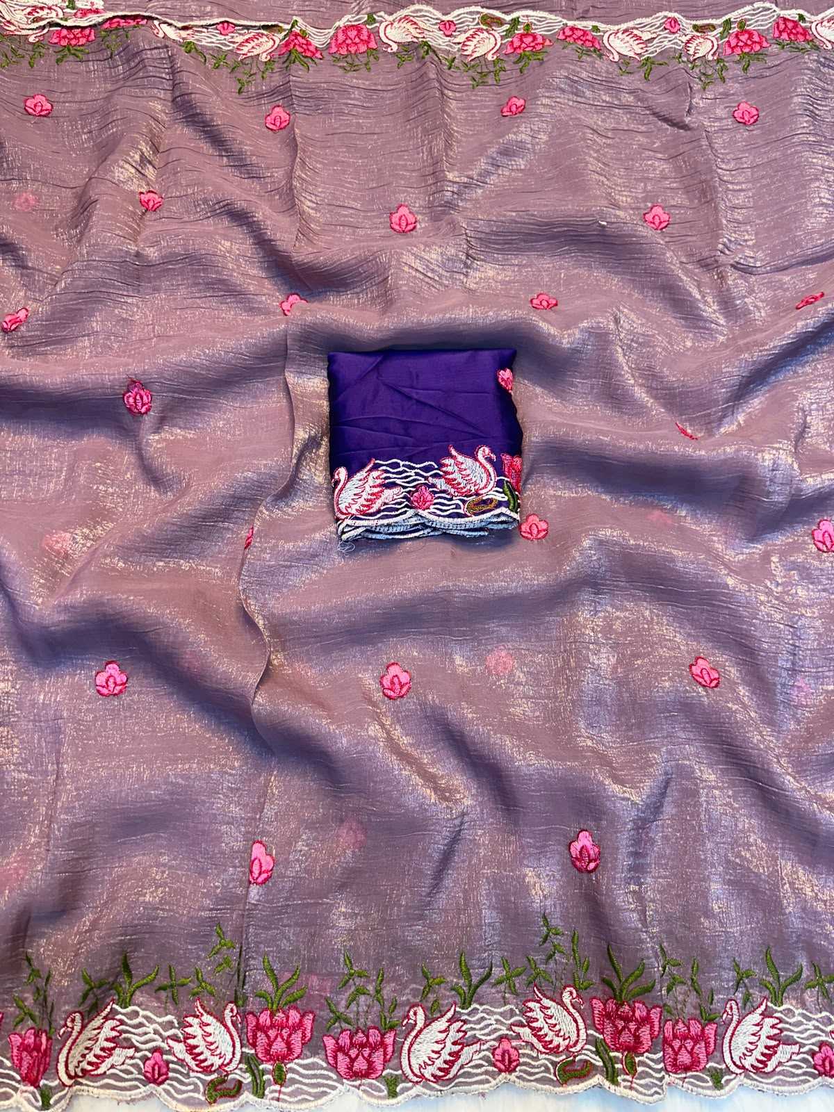YNF Wholesale Crunchi Designer Sarees  | Surat Manufacturer