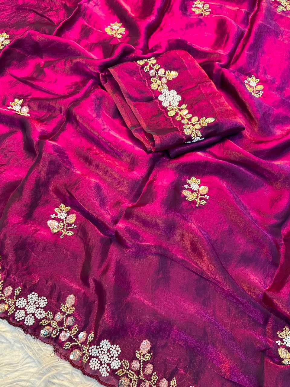 YNF Wholesale Satin Designer Sarees  | Surat Manufacturer