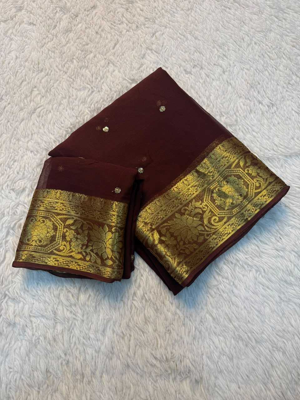 YNF Wholesale Georgette Designer Sarees KESH671 Garima | Surat Manufacturer