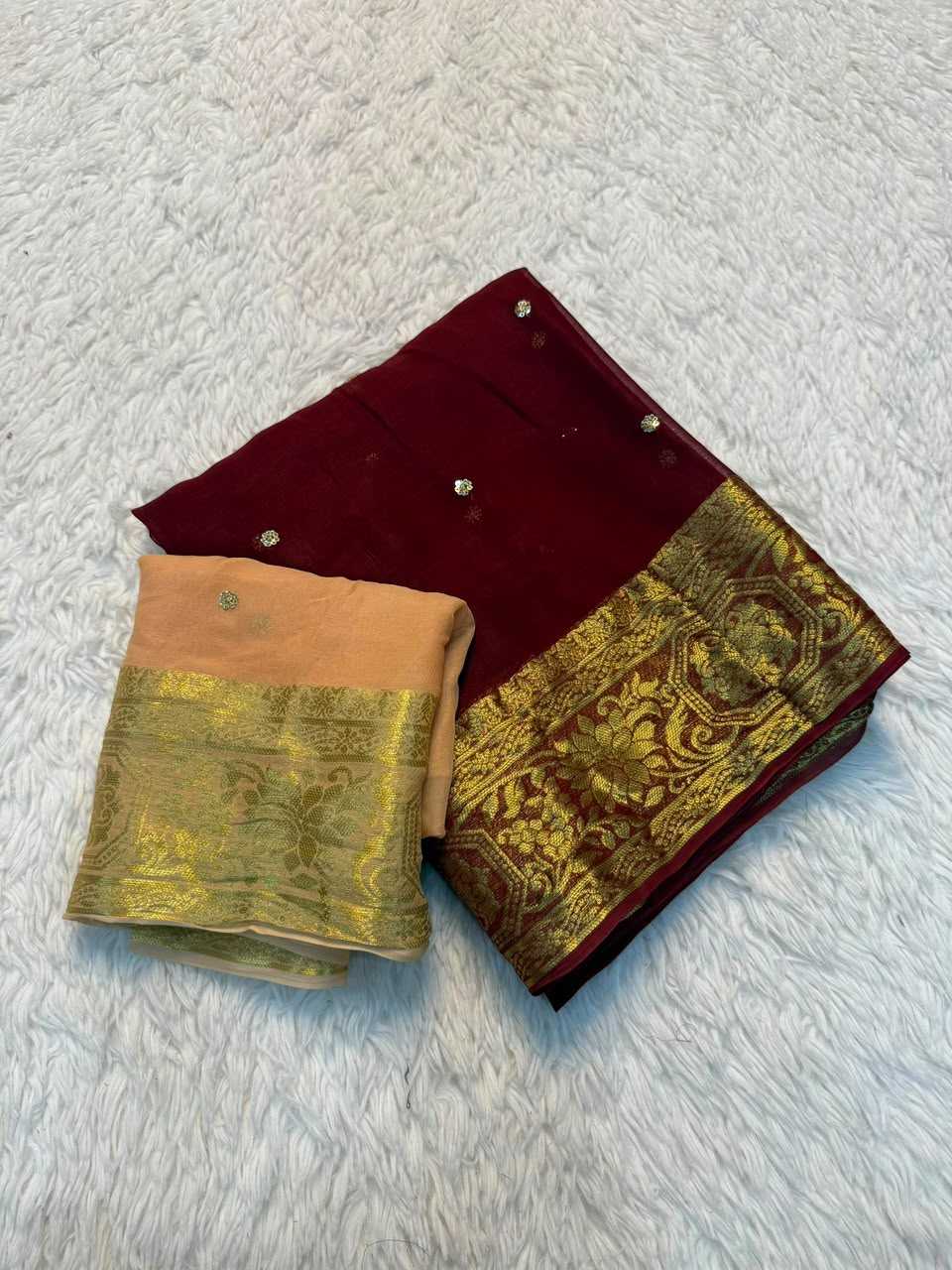 YNF Wholesale Georgette Designer Sarees KESH671 Garima | Surat Manufacturer