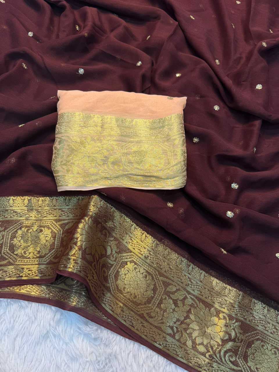 YNF Wholesale Georgette Designer Sarees  | Surat Manufacturer