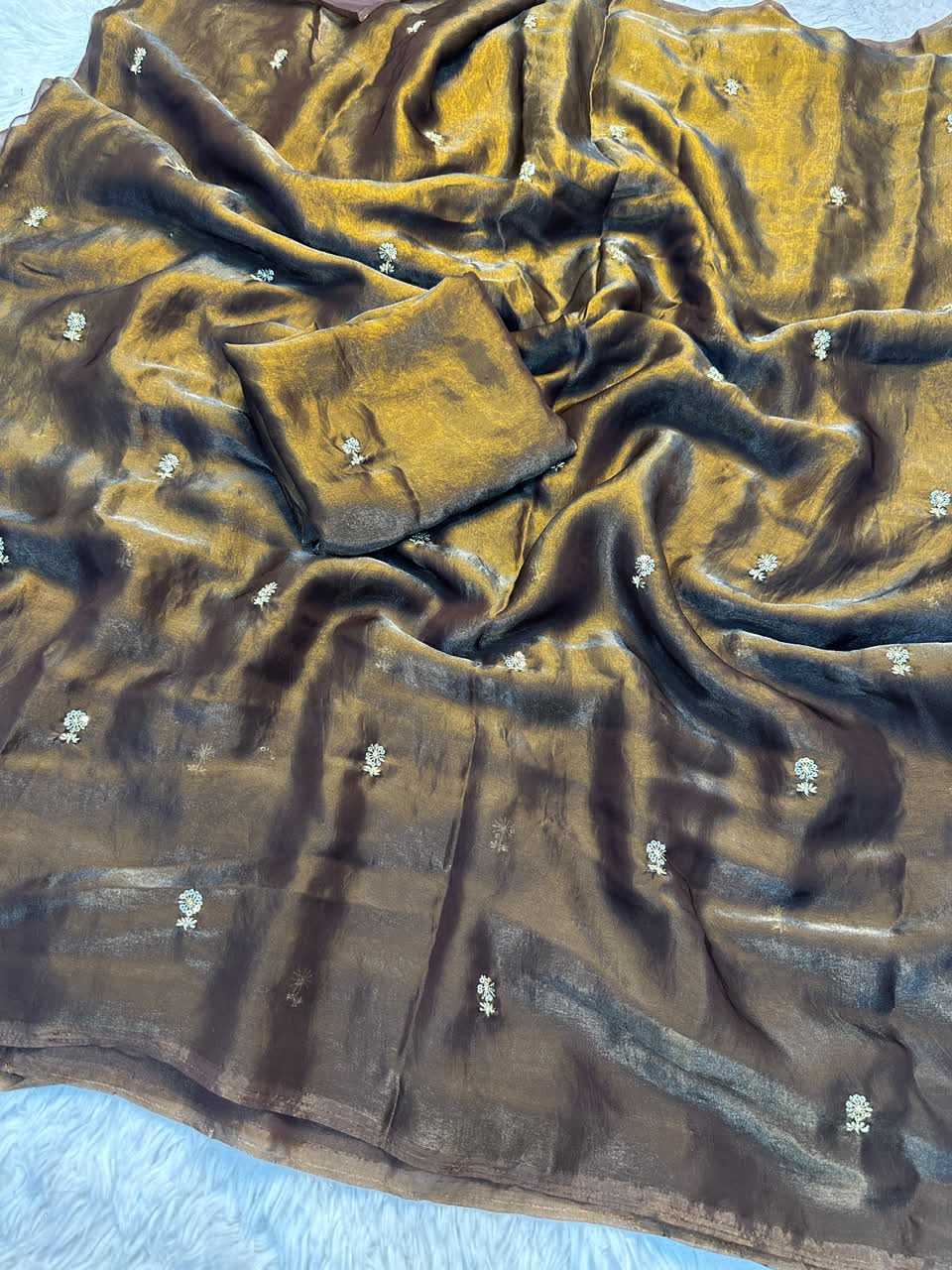 YNF Wholesale Satin Designer Sarees KESH671 Kalpna | Surat Manufacturer