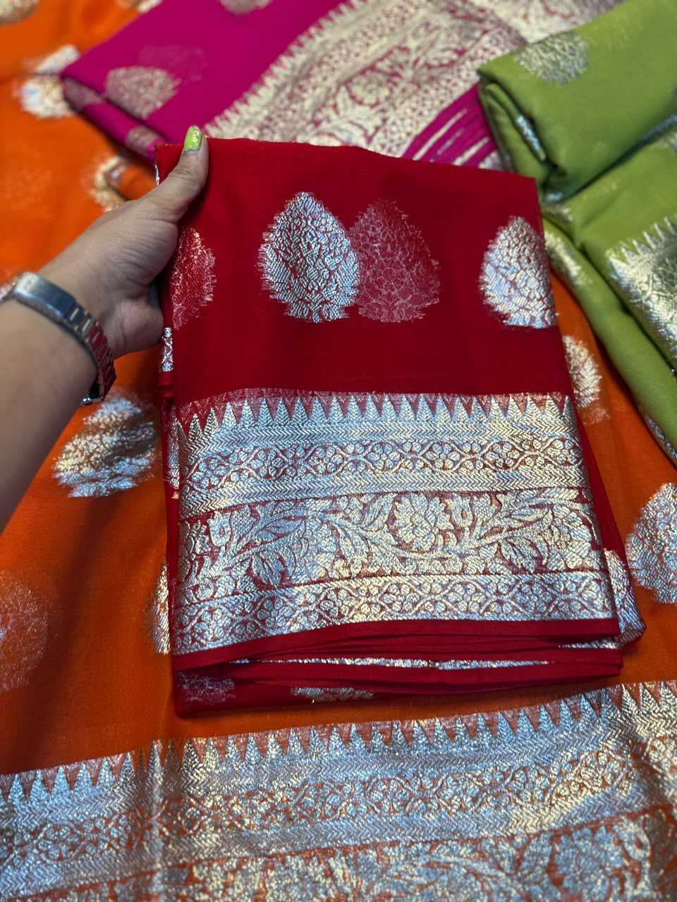 YNF Wholesale Viscose Designer Sarees  | Surat Manufacturer