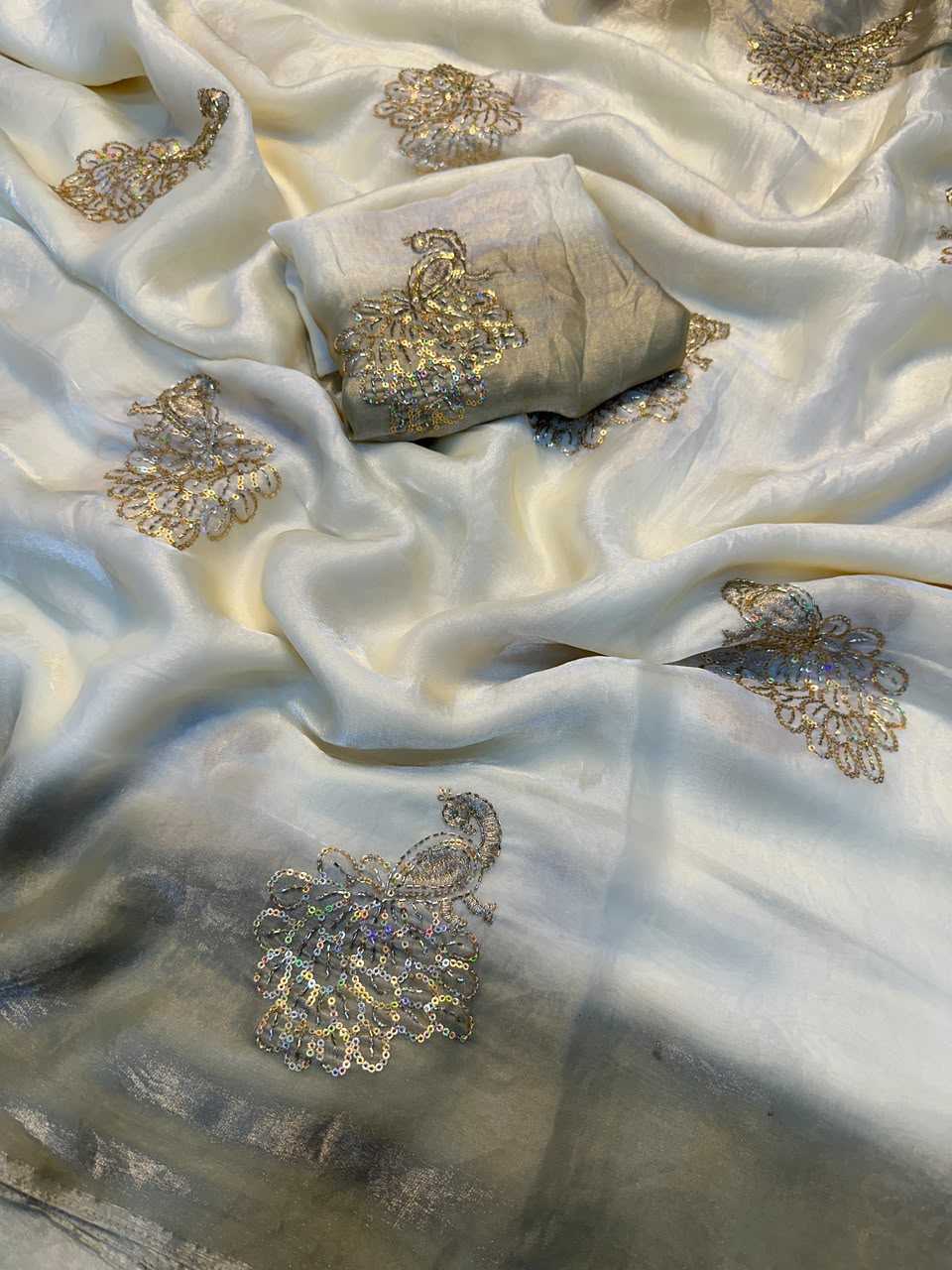 YNF Wholesale Space Silk Designer Sarees  | Surat Manufacturer