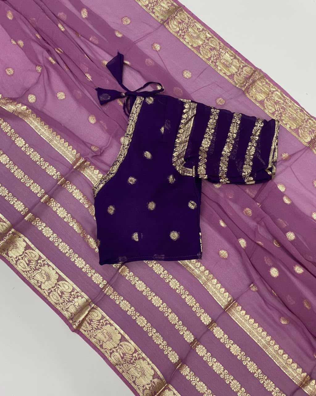 YNF Wholesale Premium Georgette Designer Sarees KESH671 Trisha | Surat Manufacturer