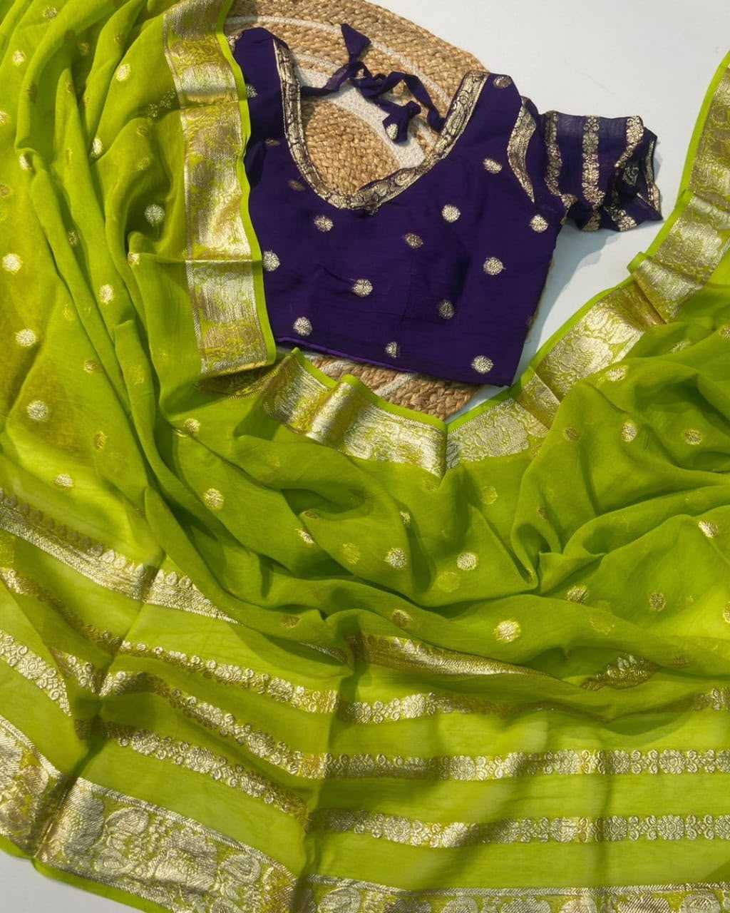 YNF Wholesale Premium Georgette Designer Sarees KESH671 Trisha | Surat Manufacturer