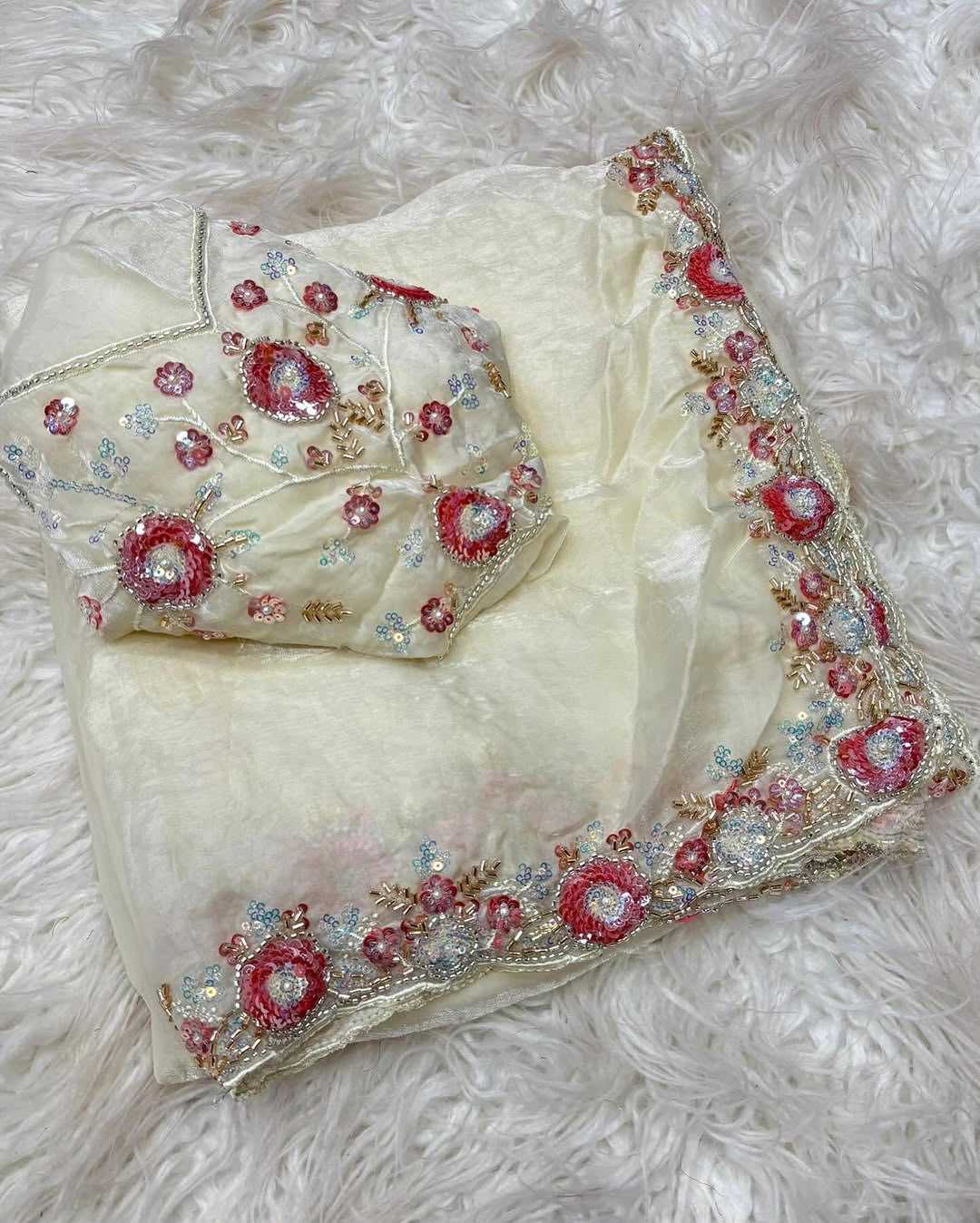 YNF Wholesale Fancy Sequin Sarees  | Surat Manufacturer