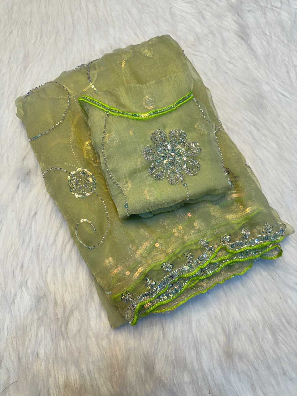 YNF Wholesale Fancy Tissue Silk Saree  | Surat Manufacturer