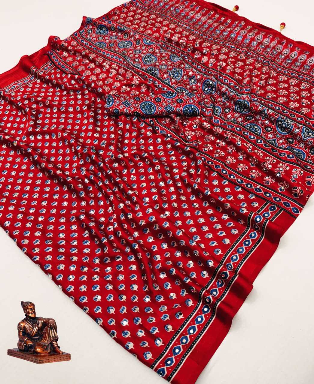 YNF Wholesale Crepe Silk Printed Silk Saree  | Surat Manufacturer
