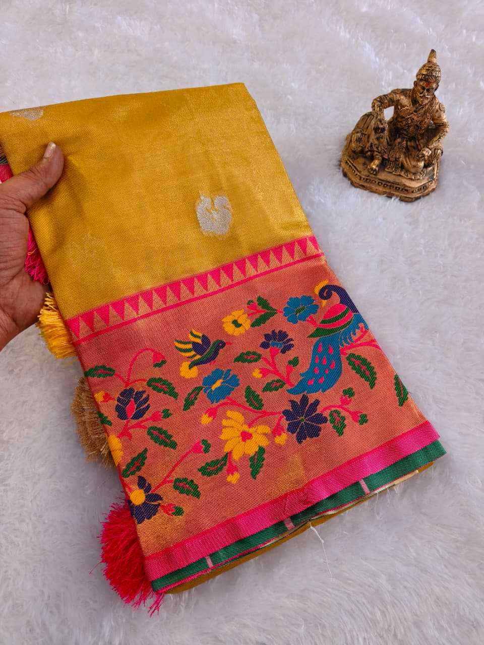 YNF Wholesale Tussar Silk Soft Silk Sarees KESH673 Aashvi | Surat Manufacturer
