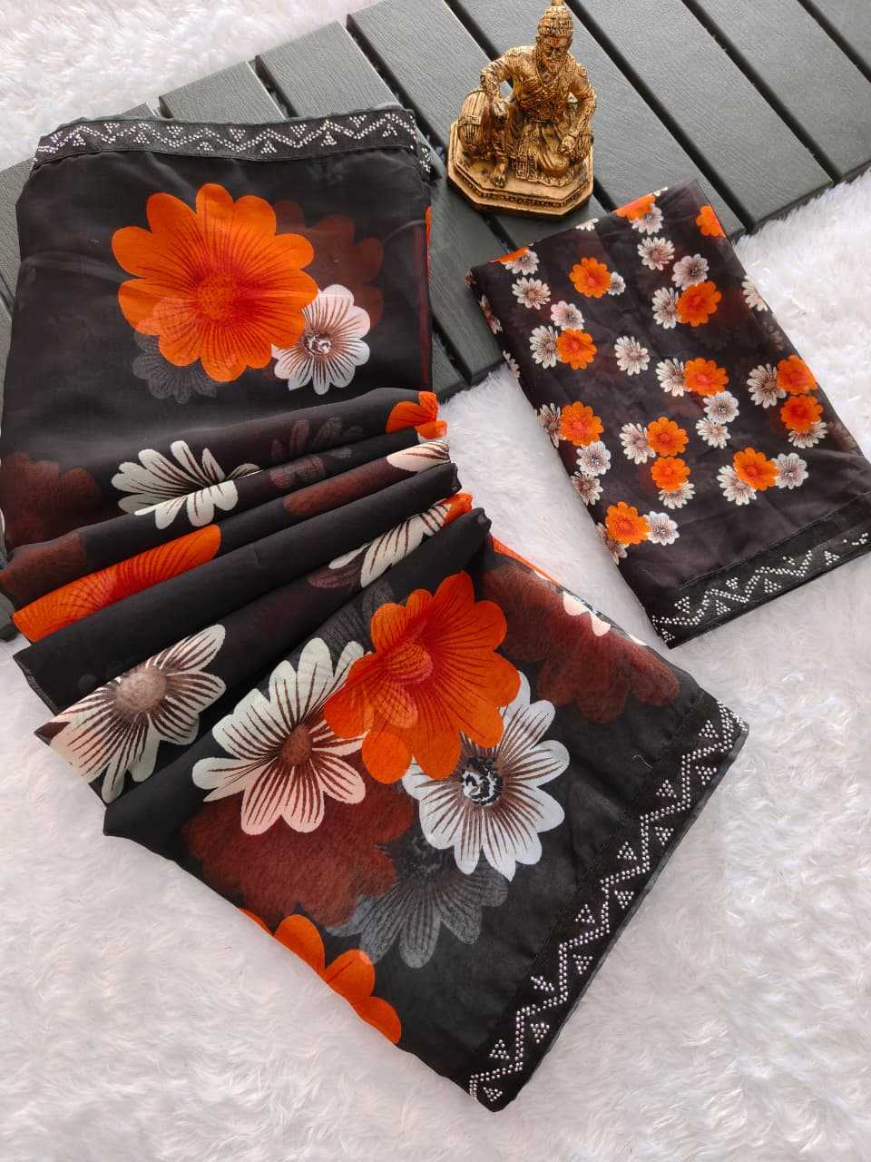 YNF Wholesale Premium Georgette Designer Sarees KESH673 Ahana | Surat Manufacturer