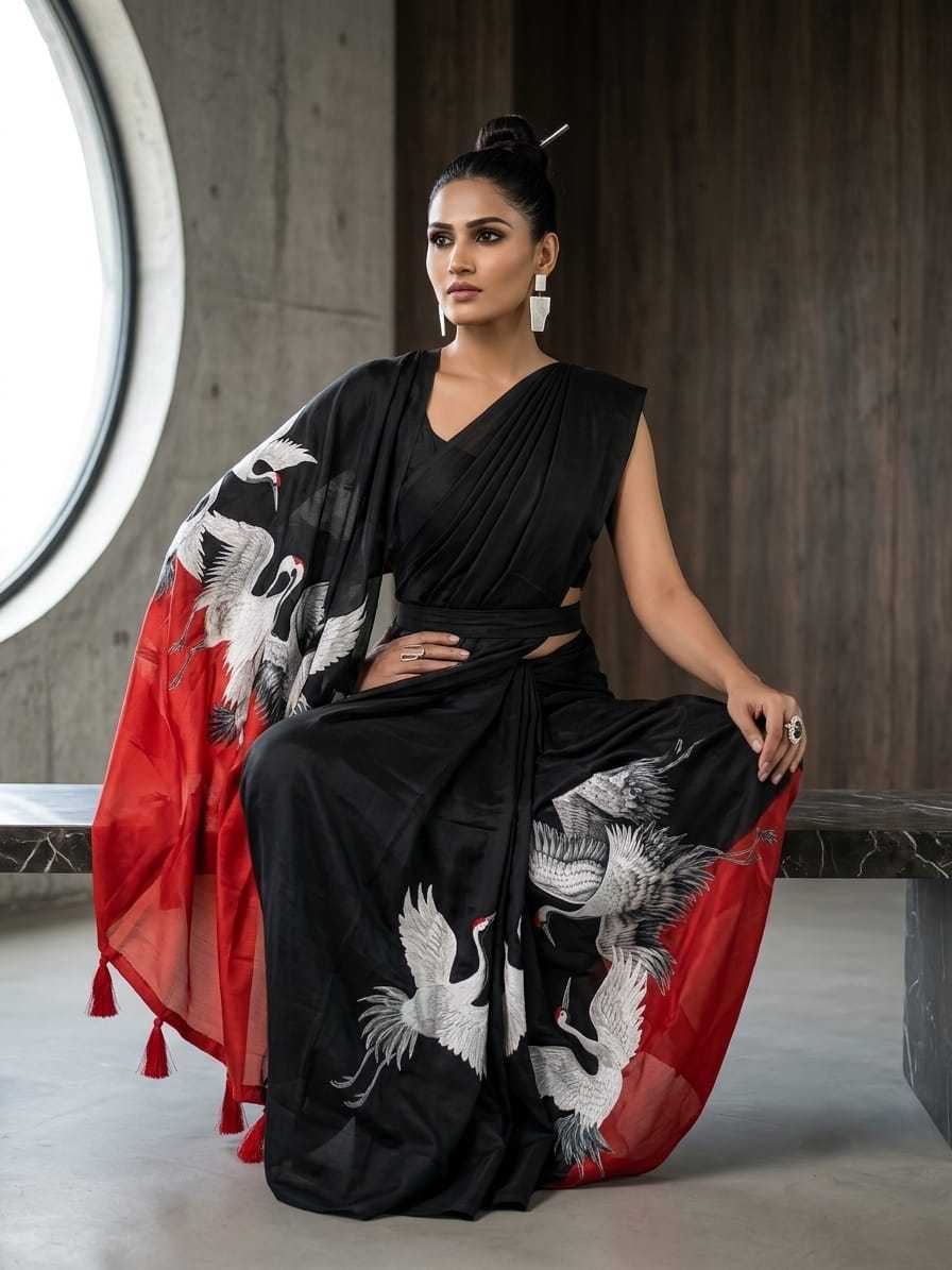 YNF Wholesale Faux Georgette Georgette Sarees  | Surat Manufacturer