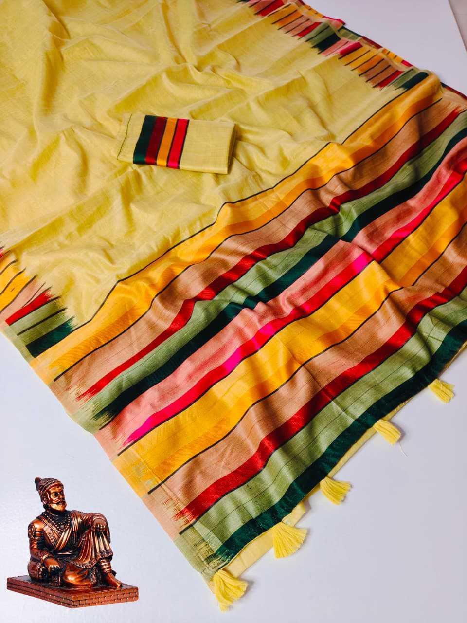 YNF Wholesale Soft Cotton Silk Soft Silk Sarees  | Surat Manufacturer