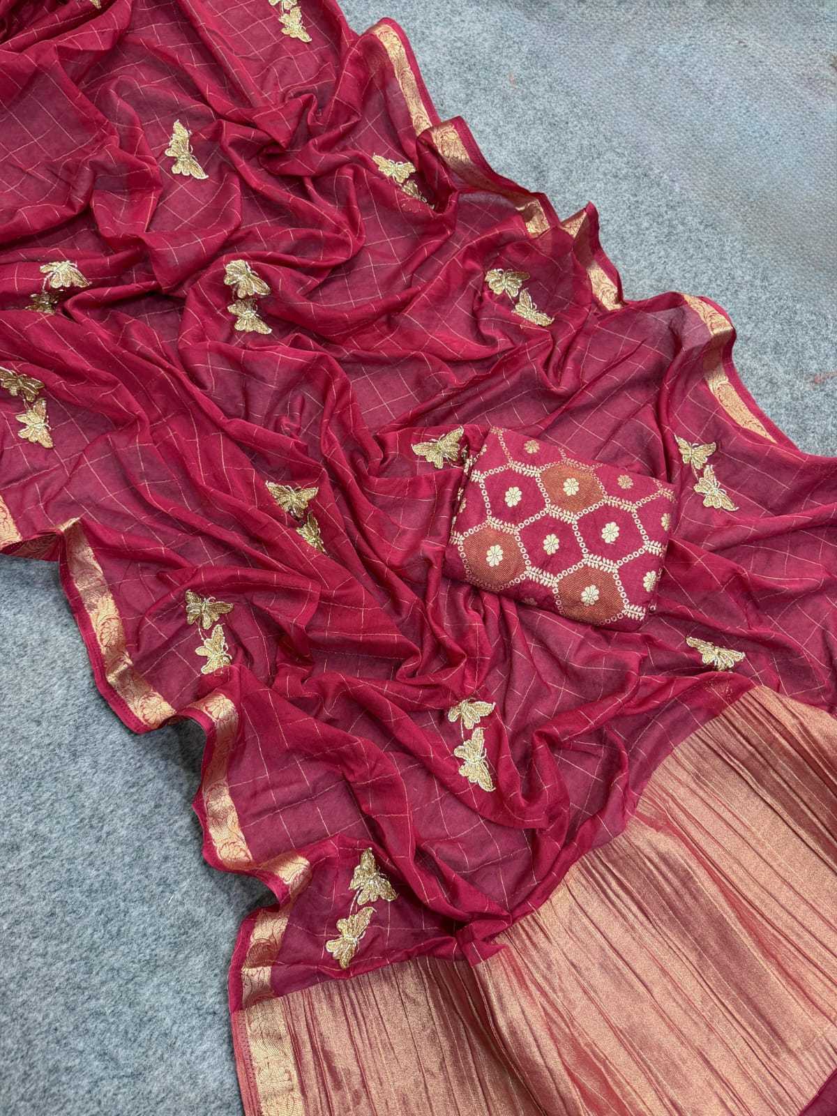 YNF Wholesale Pure Viscos Designer Sarees KESH676 Aakankini | Surat Manufacturer