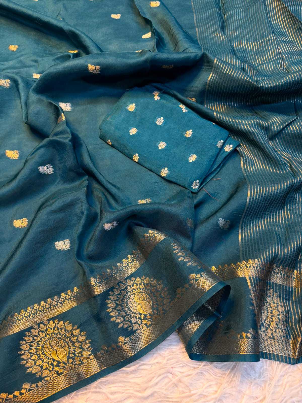 YNF Wholesale Pure Viscos Jacquard Saree KESH676 Aamodiniya | Surat Manufacturer