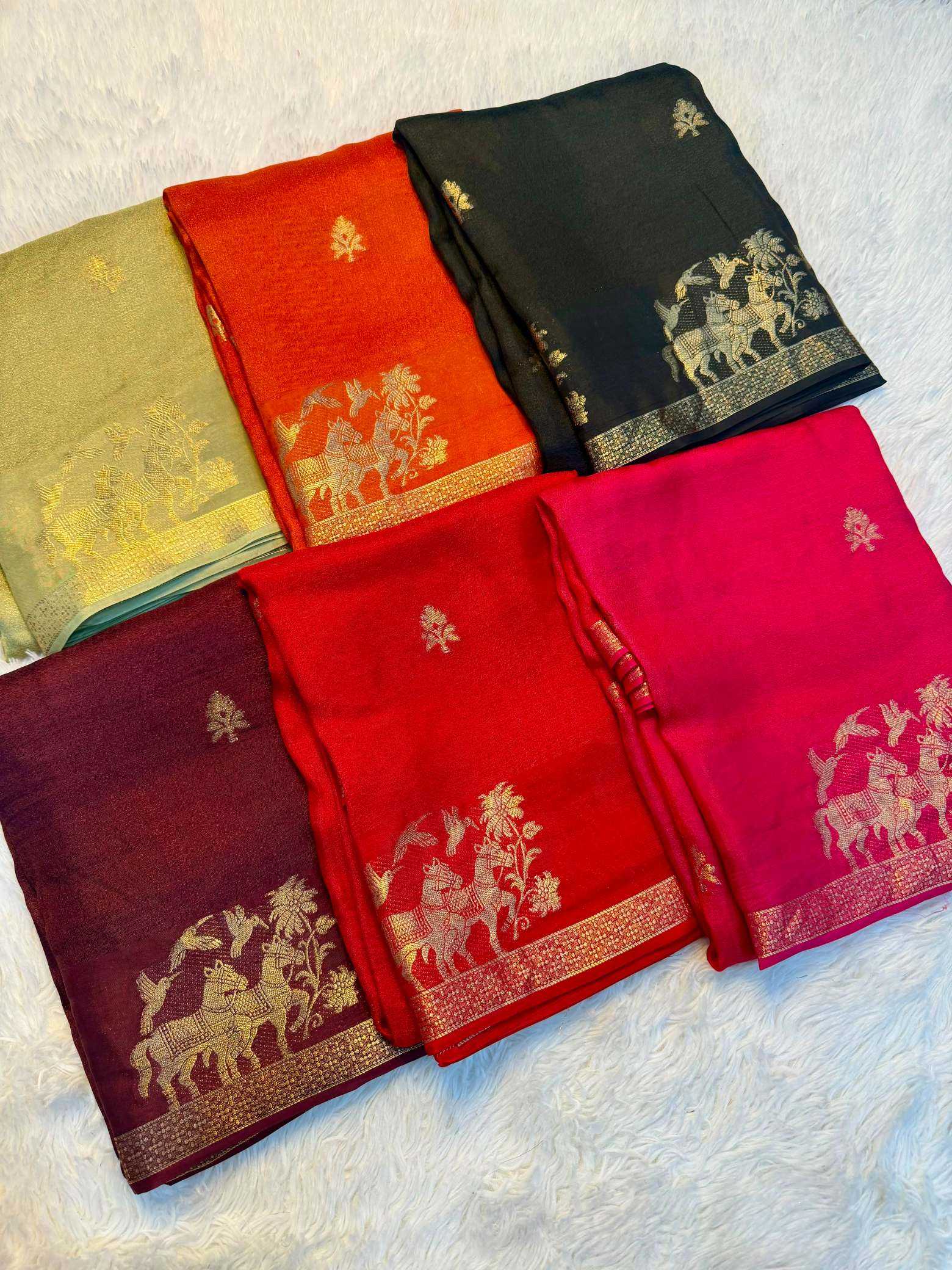 YNF Wholesale Viscose Designer Sarees KESH676 Aekta | Surat Manufacturer