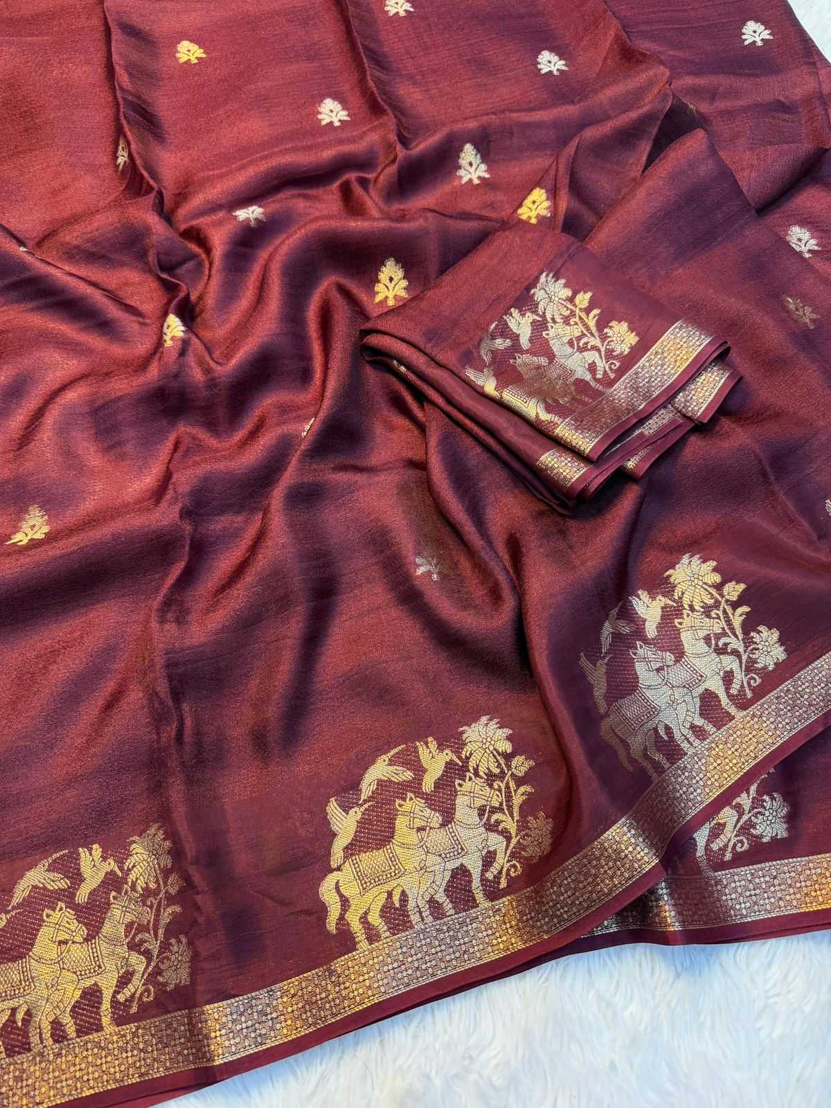 YNF Wholesale Viscose Zari Border Sarees KESH676 Alamelu | Surat Manufacturer