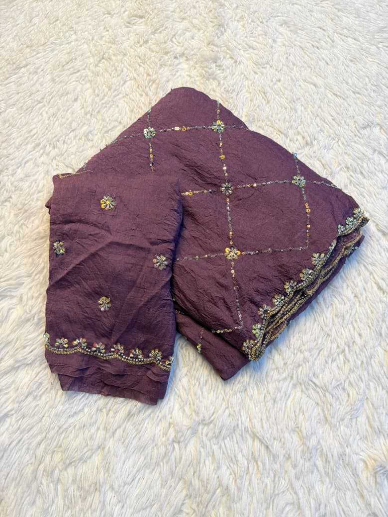 YNF Wholesale Crush Silk Traditional Silk Sarees KESH676 Starlight | Surat Manufacturer