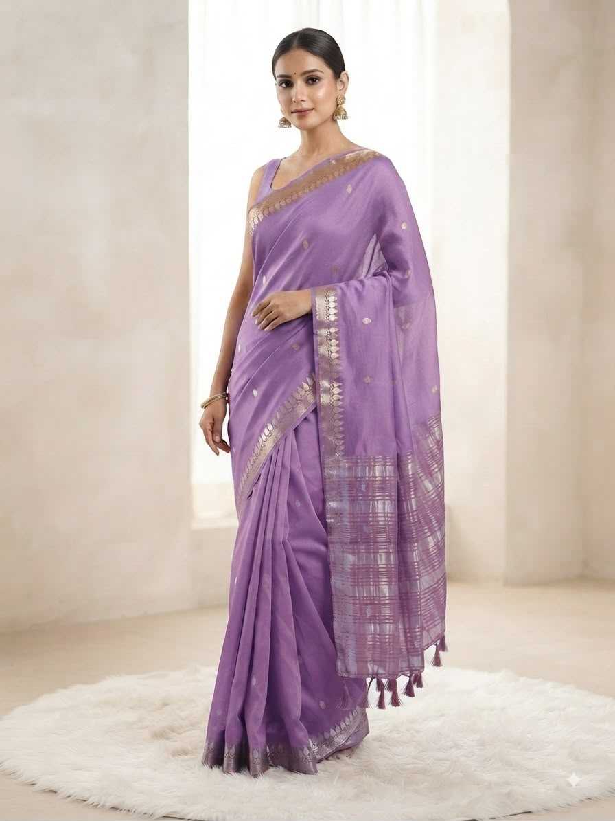 YNF Wholesale Viscose Viscose Saree KESH676 Temple Butta | Surat Manufacturer