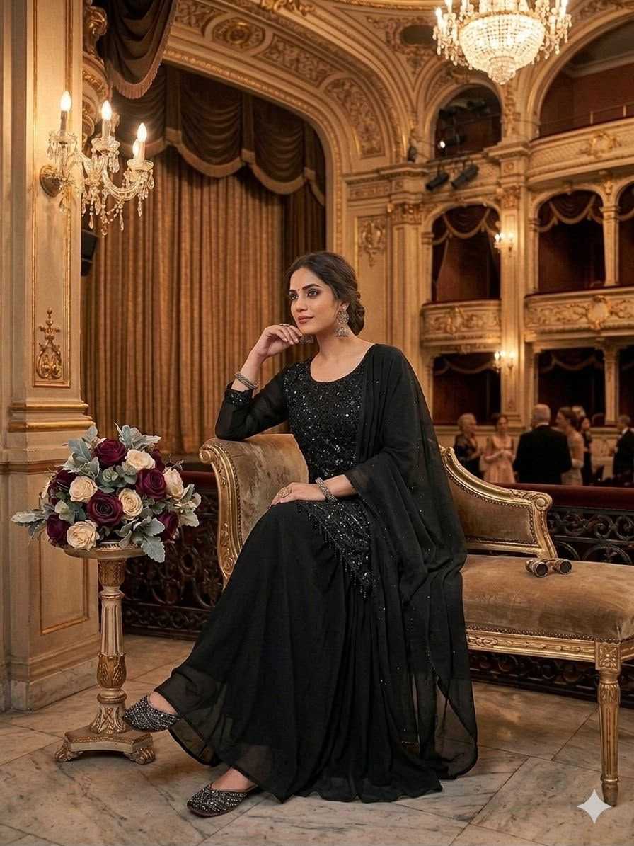 YNF Wholesale Georgette Georgette Kurti  | Surat Manufacturer