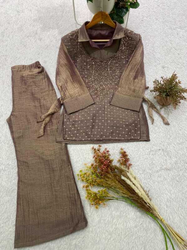 YNF Wholesale Silk Co-ord Set  | Surat Manufacturer