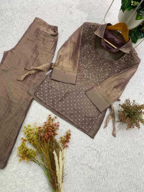 YNF Wholesale Silk Co-ord Set  | Surat Manufacturer