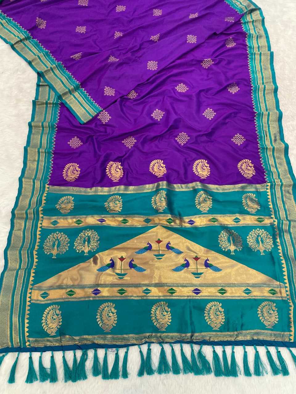 YNF Wholesale Paithani Silk Designer Sarees KESH679 Kolam | Surat Manufacturer