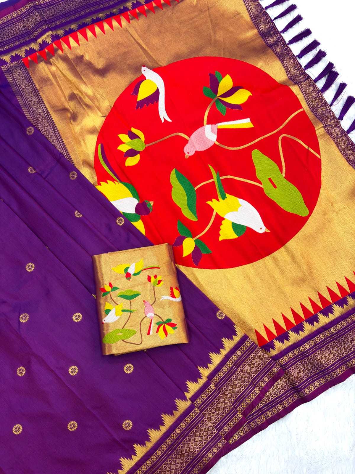 YNF Wholesale Paithani Silk Designer Sarees KESH679 Pankhudi | Surat Manufacturer