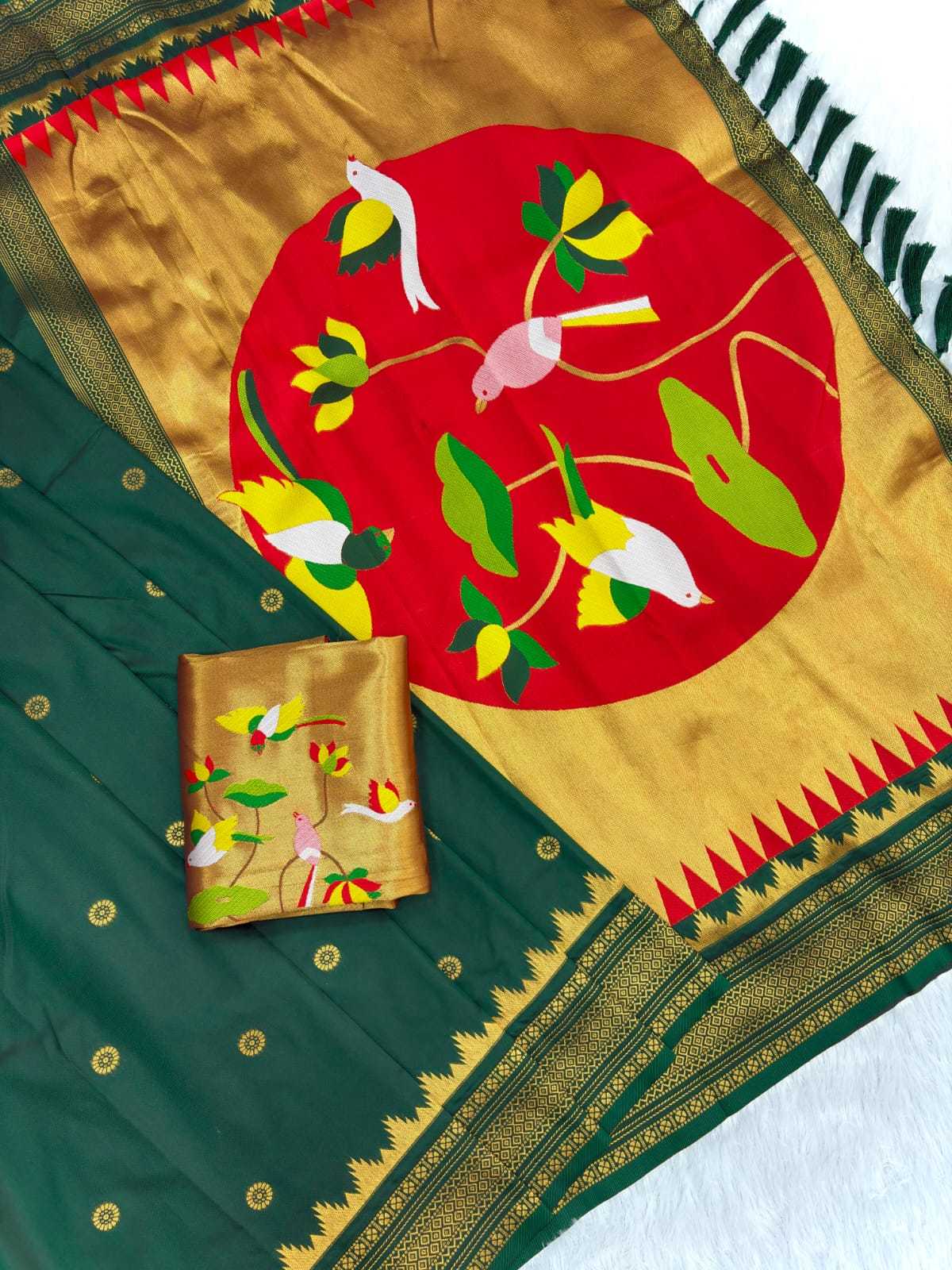 YNF Wholesale Paithani Silk Designer Sarees KESH679 Pankhudi | Surat Manufacturer