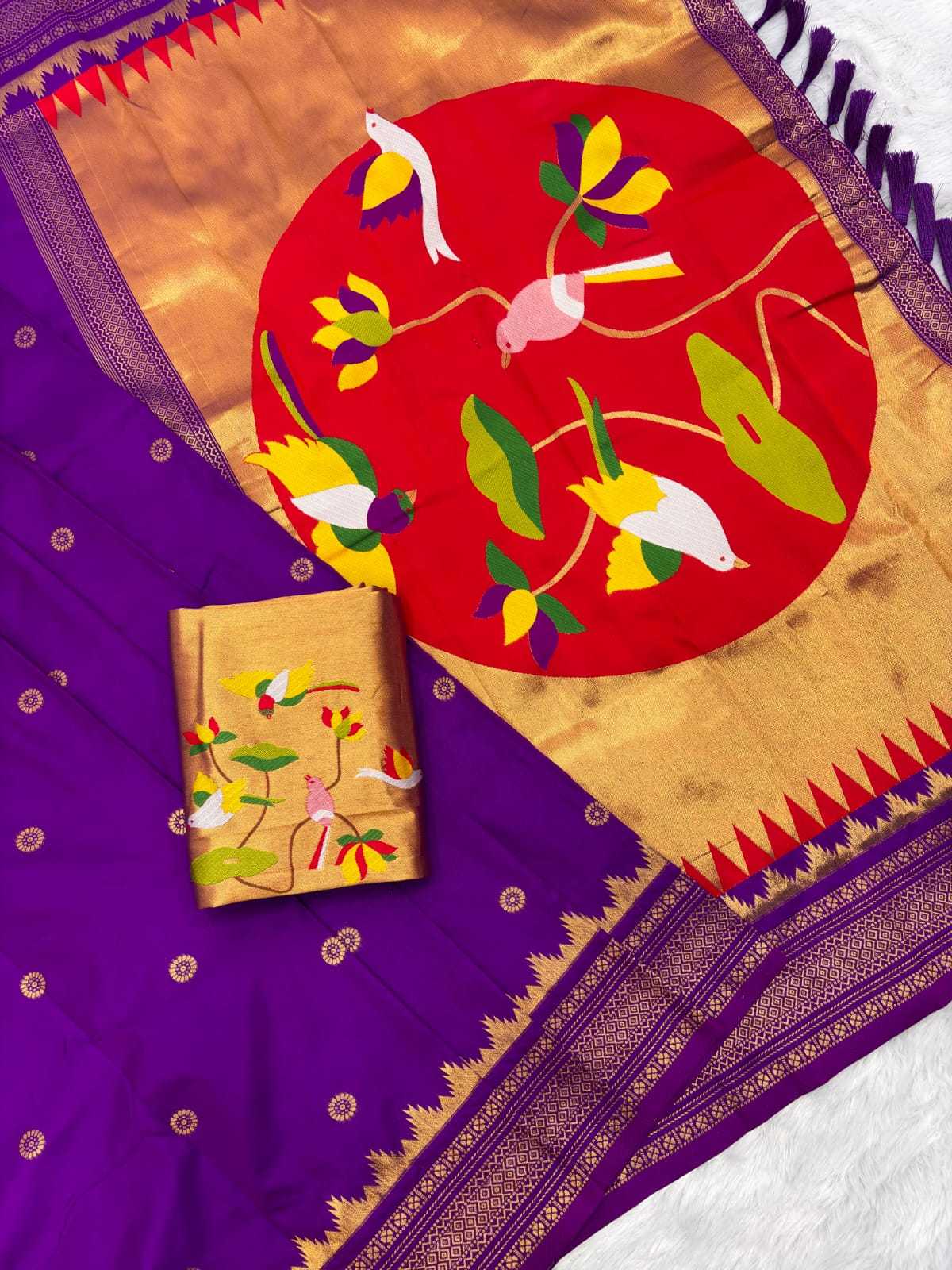YNF Wholesale Paithani Silk Designer Sarees KESH679 Pankhudi | Surat Manufacturer