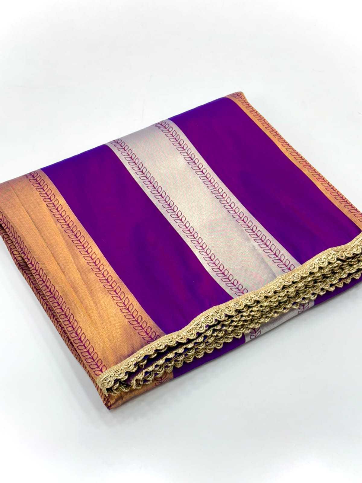 YNF Wholesale Soft Silk Fancy Sarees KESH679 Patta | Surat Manufacturer