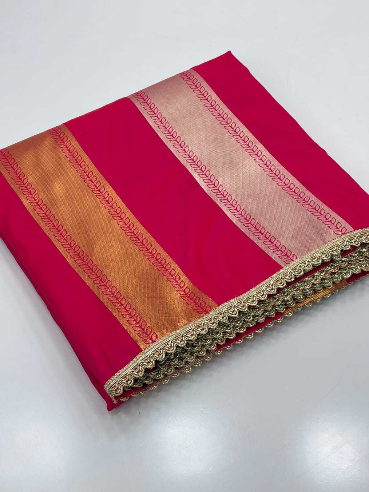 YNF Wholesale Soft Silk Fancy Sarees KESH679 Patta | Surat Manufacturer