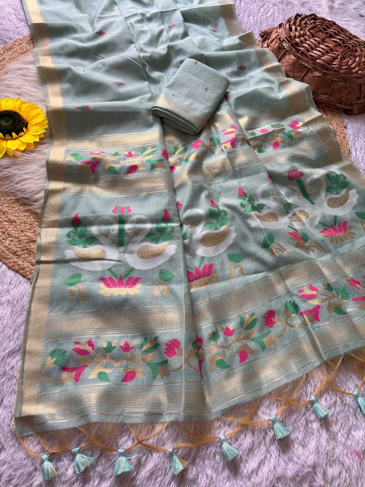 YNF Wholesale Soft Silk Fancy Sarees KESH679 Rajhans | Surat Manufacturer