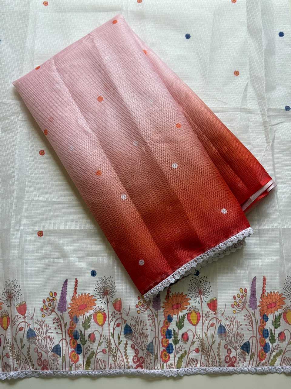 YNF Wholesale Kota Checks Printed Sarees  | Surat Manufacturer