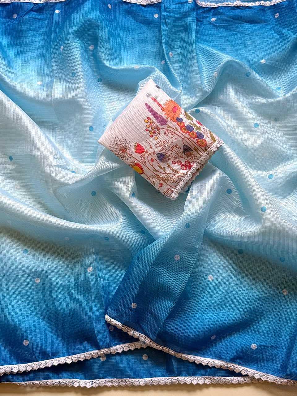 YNF Wholesale Kota Checks Printed Sarees  | Surat Manufacturer