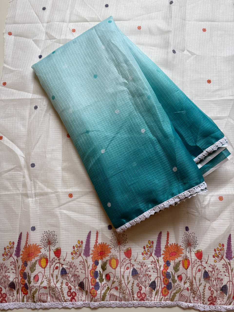 YNF Wholesale Kota Checks Printed Sarees  | Surat Manufacturer