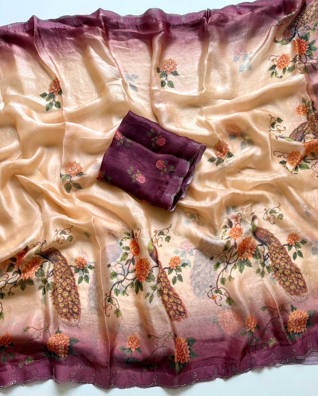 YNF Wholesale Satin Designer Sarees  | Surat Manufacturer