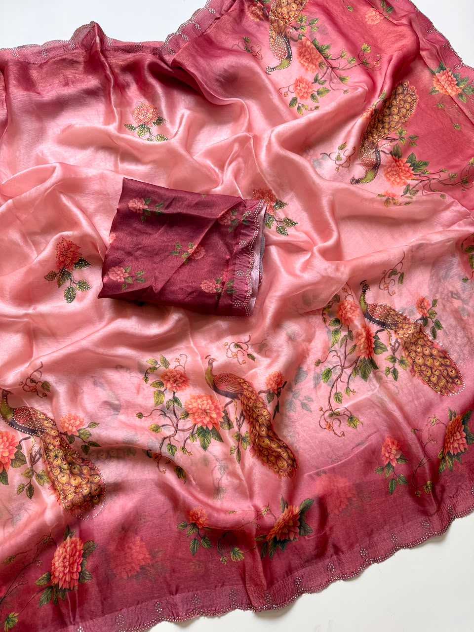 YNF Wholesale Satin Designer Sarees  | Surat Manufacturer